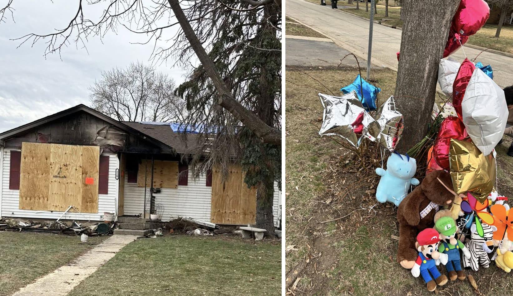 Community Mourns 4-Year-Old Boy Killed in Mundelein House Fire; Candlelight Vigil Held in His Honor